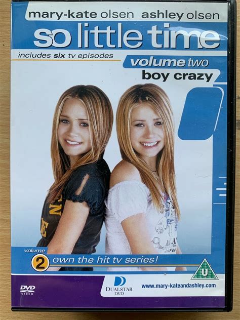 So Little Time Vol. 2 DVD Mary-Kate & Ashley Olsen Twins Teen TV Series ...