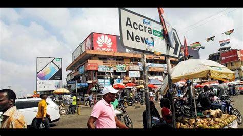 Streets Of Accra Ghana Africa Youtube