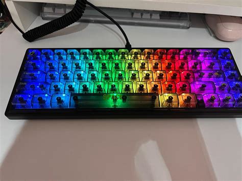 CIY Gas67 RGB Gasket Wired Custom Hotswappable Mechanical Keyboard