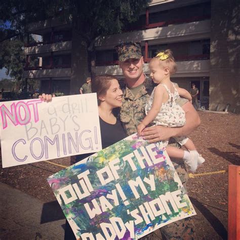 Video Marine Spouse In Active Labor At Homecoming