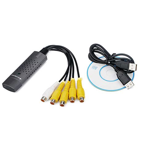 EasyCAP Capture Kamera Uydu - TV den PC Kayıt Kartı 4 Kanal