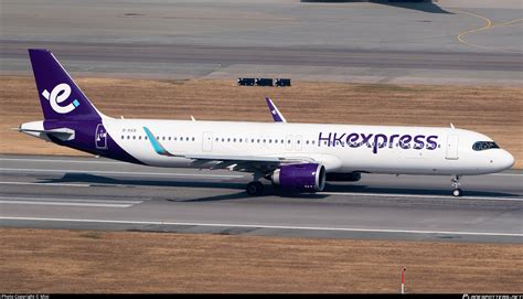 B KKB Hong Kong Express Airbus A321 251NX Photo By Mixi ID 1596926