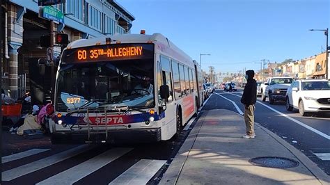 SEPTA 2014 NovaBUS LF60102 LFS A Articulated HEV 7382 On Route 60