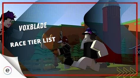 Roblox Voxlblade Race Tier List With Comparison Exputer