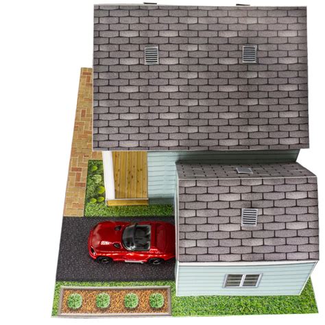 BK 6452 1:64 Scale "Modern House" Photo Real Scale Building Kit for ...