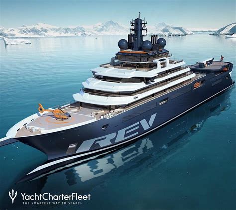 World’s Largest Explorer Yacht Rev Hits The Water Yacht Charter Fleet