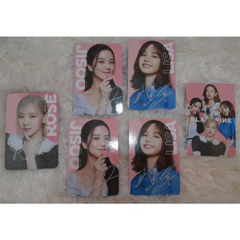 Jual Photocard Official Oreo X Blackpink Pc Oreo Blackpink Lisa