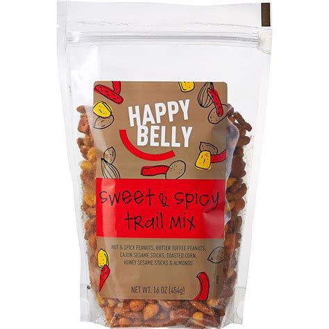 Amazon Brand Happy Belly Sweet And Spicy Trail Mix 16 Ounce Gourmet