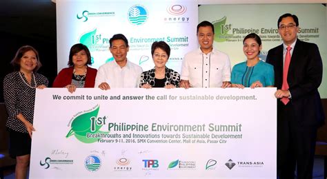 1st Philippine Environment Summit Greening Together Growing Better