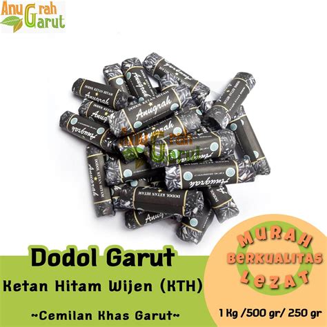 Dodol Garut Dodol Anugrah Kg Gram Rasa Ketan Hitam Oleh Oleh Garut