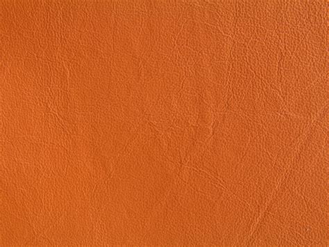 Download Leather Texture Orange Smooth Wallpaper