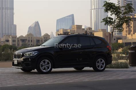 Rent A Black Bmw X1 2019 Id 02796 In Dubai Rentyae