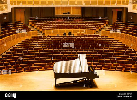 Steinway Grand Piano On Stage