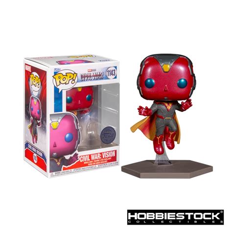 Funko Pop Marvel Civil War Vision Exclusive Shopee Philippines