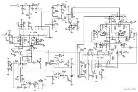 一款常见的车载逆变器电路原理图 逆变电源 维库电子市场网
