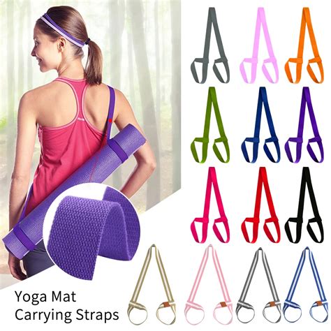 Yoga Mat Strap Strap Belt Adjustable Sports Sling Shoulder Carry