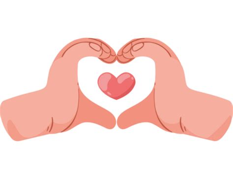 Heart Hands Pngs For Free Download