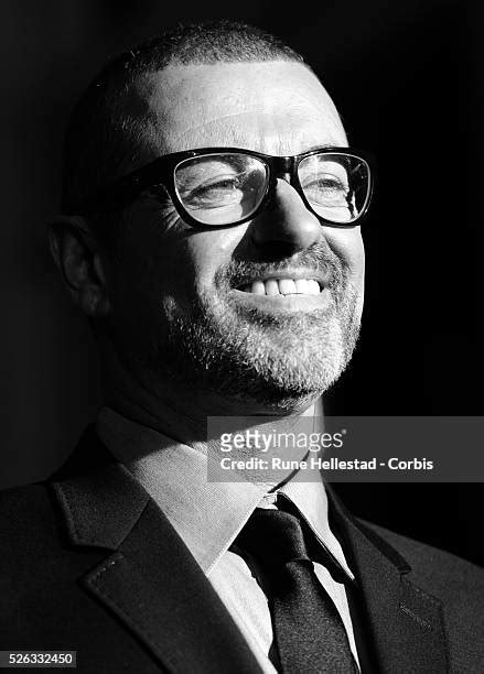 115 George Michael Press Conference At Royal Opera House Stock Photos