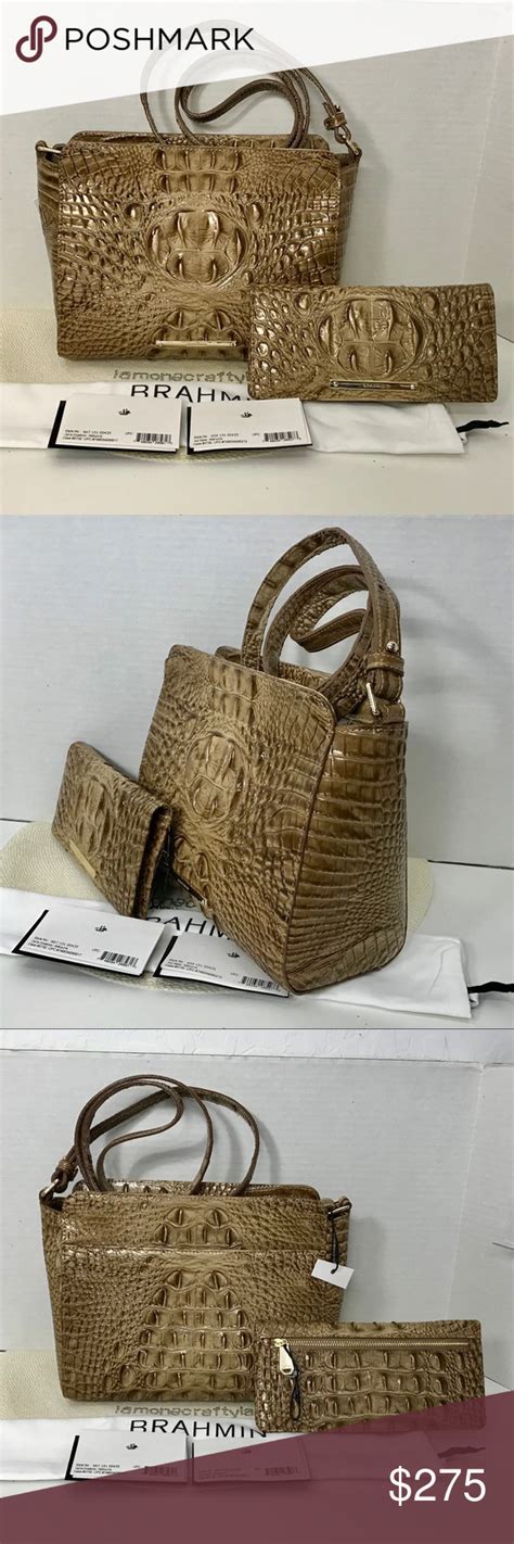 Brahmin Melbourne Collection Carrie Crossbody Bag Iucn Water