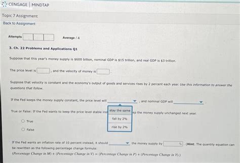 Solved 3 Ch 22 Problems And Applications Q1 Suppose That Chegg