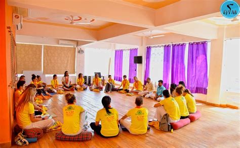 Welcome Ceremony Of 300 Hour Yoga Teacher Training Course Teacher