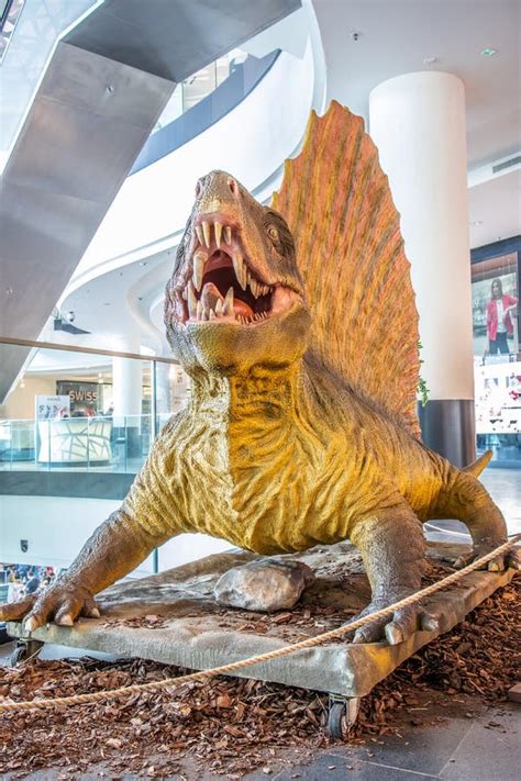 Dimetrodon Dino Shopping Entertainment Center Mall Sukcesja Extinct