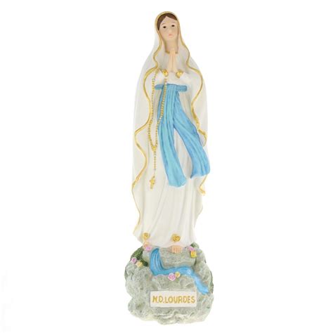 Statue Of Our Lady Of Lourdes In Resin Palais Du Rosaire