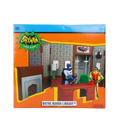 McFarlane Toys Target Exclusive Batman 66 Wayne Manor Library and