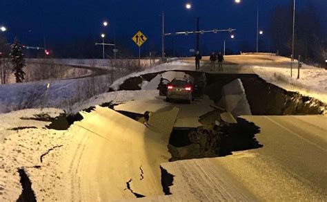 Impresionantes Imágenes Tras Potente Terremoto En Alaska Video