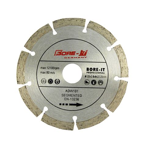 Bore It Diamond Blade Segmented Mm Pack Leroy Merlin