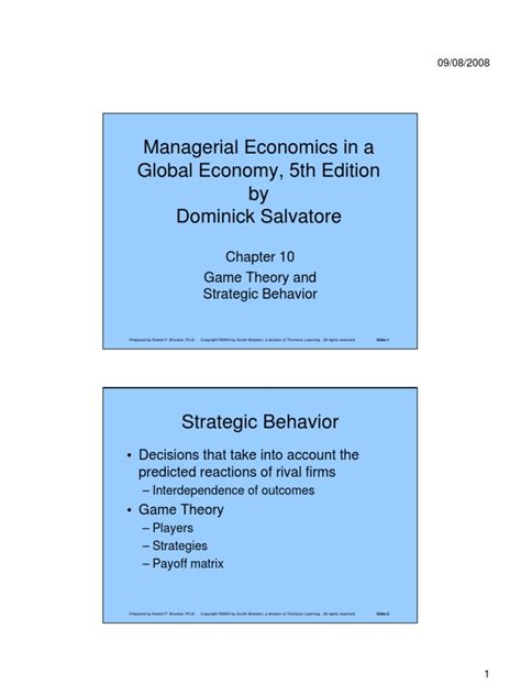 Managerial Economics In A Global Economy 5th Edition By By Dominick Salvatore Pdf Game