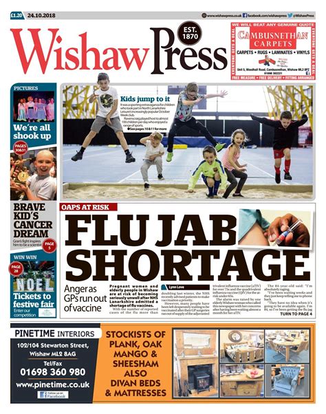 Wishaw Press 2018 10 24