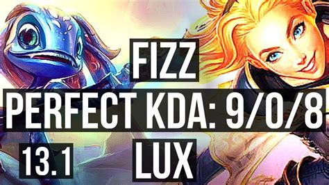 Fizz Vs Lux Mid 908 Rank 3 Fizz Legendary Kr Grandmaster 13