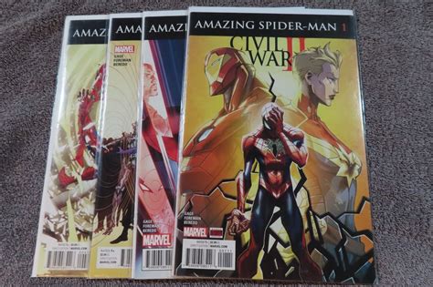 Marvel Comics Civil War Ii Amazing Spider Man Complete Nm