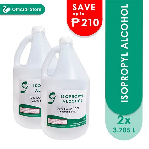 Horaios S Isopropyl Alcohol Antiseptic Disinfectant Gallon X