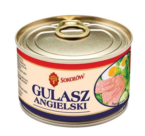 GULASZ ANGIELSKI puszka konserwa SOKOŁÓW 160g 12637124218 Allegro pl