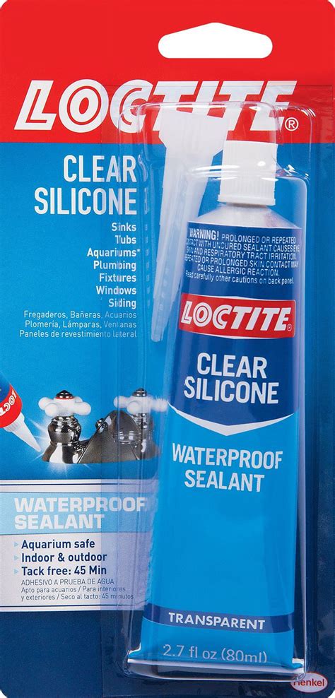 Loctite Waterproof Sealant Clear Silicone 27 Fl Oz