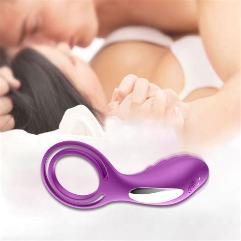 Buy Silicone Flexible Male Sex Toy Vibrating Penis Cock Ring