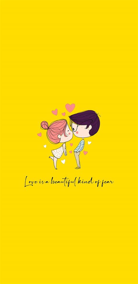 Cartoon Love Full Hd Wallpaper