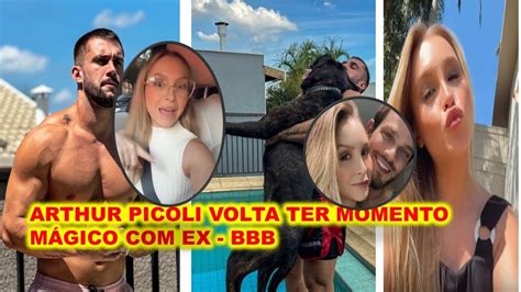 Arthur Picoli e Ivy Moraes expõem momentos mágico e se declaram em