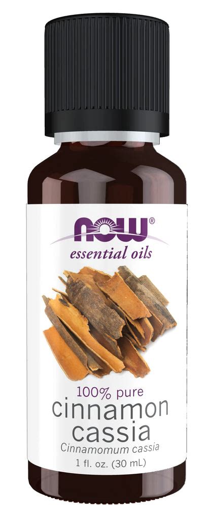 Now Cinnamon Cassia Oil 1 Oz Dermame