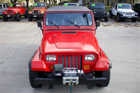 Used 1995 Jeep Wrangler For Sale 10 995 Select Jeeps Inc Stock 288905