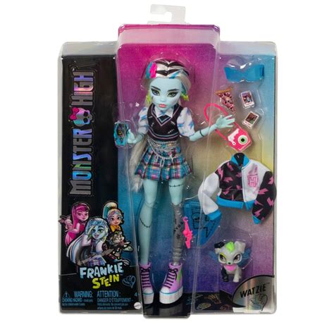 Monster High Puppe Frankie Stein Frankenstein Mit Haustier Und