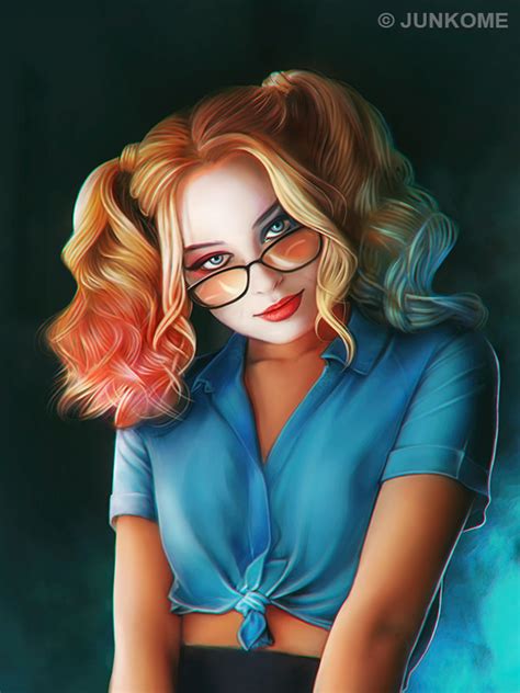 Artstation Harley Quinn Dr Harleen Quinzel Margot Robbie