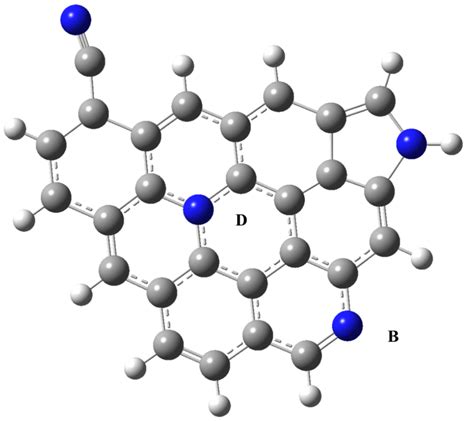 1 Observed Forms Of Nitrogen Doping In Graphite A Nitrile Doped Download Scientific Diagram