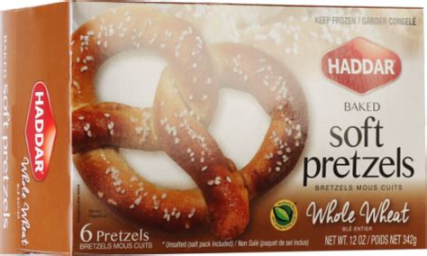 Haddar® Baked Whole Wheat Soft Pretzels 12 Oz Kroger