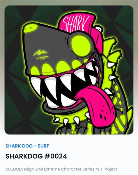 Sharkdog Surf Hawaii By Doldoldesign Graffiti Characters Color