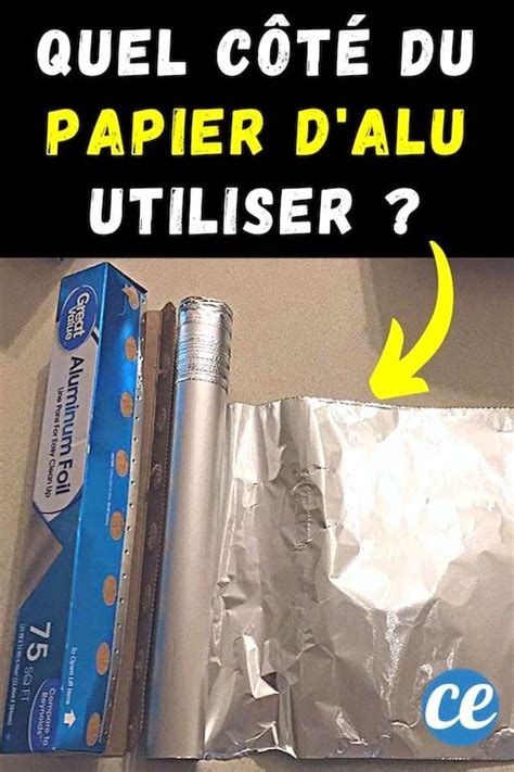 Mat Ou Brillant Quel Côté du Papier d Alu Faut il Utiliser Pendant la