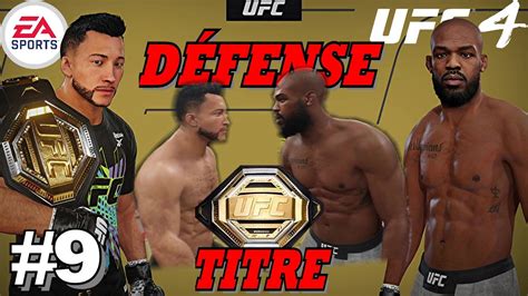 EA SPORTS UFC 4 Mode Carrière 1ère Défenses de Notre Titre de