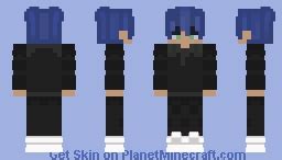 Blue hair - boy Minecraft Skin